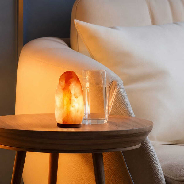 Pure Himalayan Natural Hand-Carved Salt Lamp – Small (1–2 Kg)