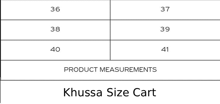 Black Floral Embroidered Khussa